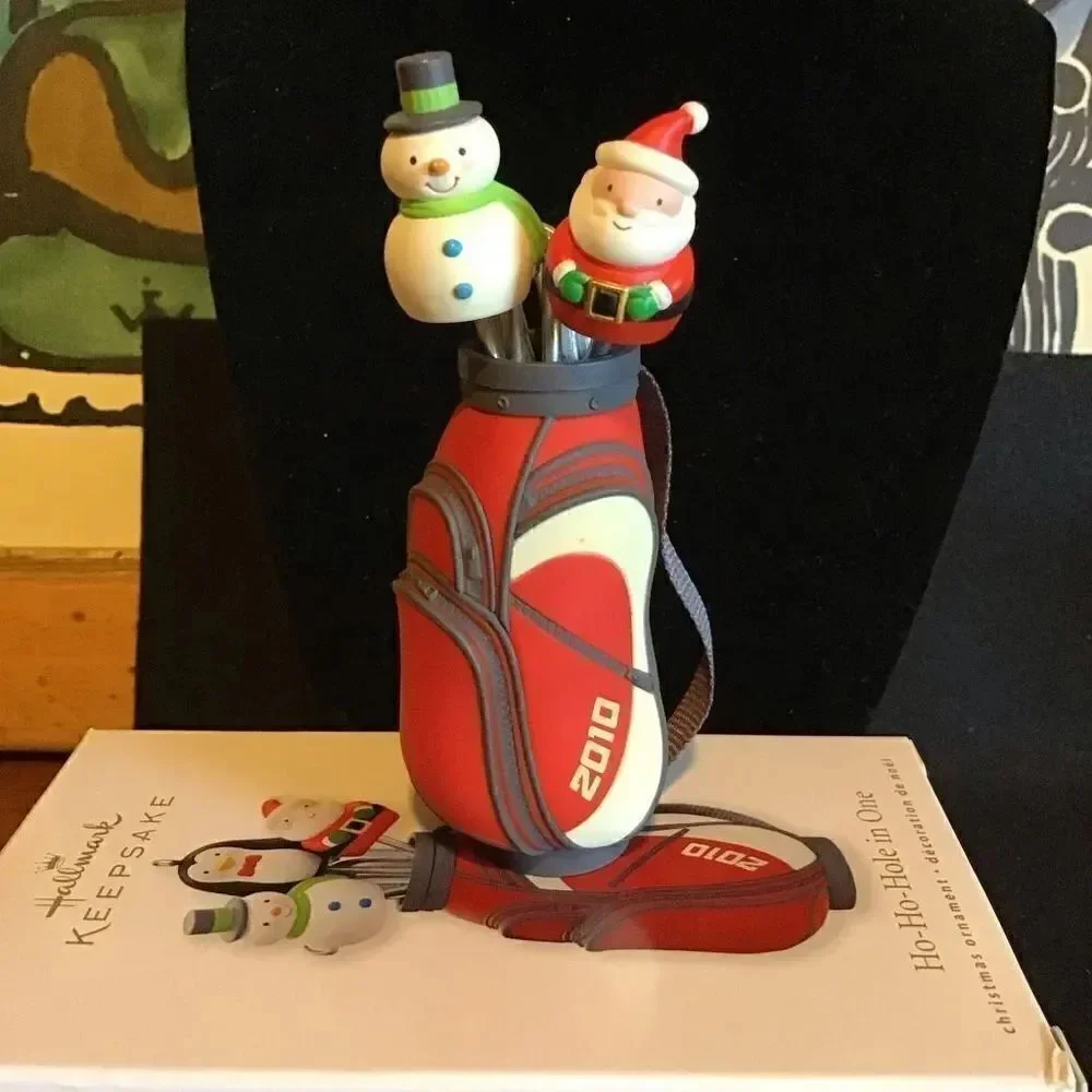 Ornament 2010 Ho Ho hole in one by Hallmark